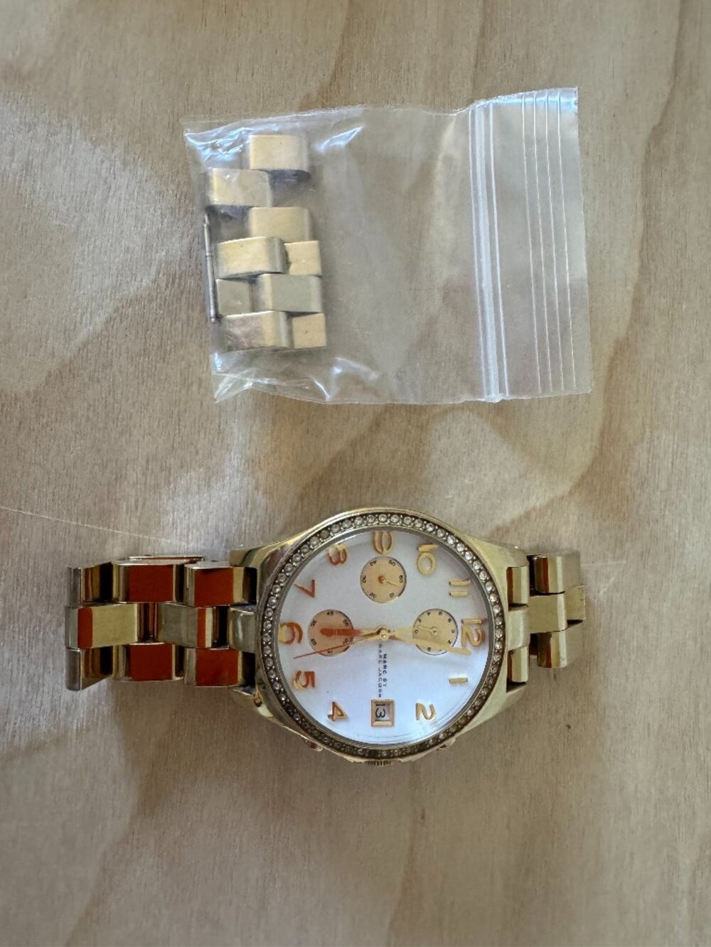 Marc Jacobs Gold Watch